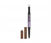 Maybelline Express Brow Satin Duo Çift Taraflı Kaş Kalemi - 02 Orta Ton thumbnail 1