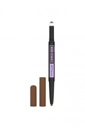 Maybelline Express Brow Satin Duo Çift Taraflı Kaş Kalemi - 02 Orta Ton thumbnail 2