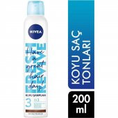 NIVEA KURU ŞAMPUAN KOYU RENK SAÇLAR İÇİN 200 ML - 1