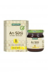 Aksu Vital Arı Sütü Bal Poleni (B) Çocuklara özel 7.000 Mg  220 gr - 1