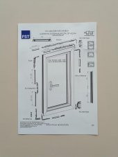 FST ÇİFT AÇILIM ALM İÇİN UZUN MAKAS  BEYAZ - 3