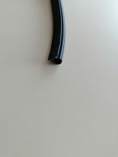 4 MM HORTUM FİTİL SİYAH 10 MT - 1