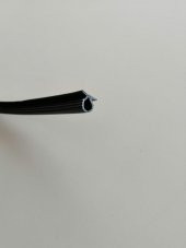 6  MM HORTUM FİTİL SİYAH 10 MT - 2