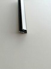 8 MM ALM CAM BALKON AÇILI KÖŞE HAŞ BRONZ 150 CM - 1
