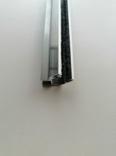 8 MM ALM CAM BALKON AÇILI KÖŞE HAŞ BRONZ 150 CM - 2