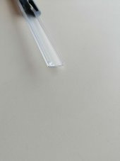 LED PROFİLİ KAPAĞI ŞEFFAF  PLASTİK 3,00  MT - 3
