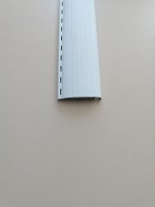 55 LİK PANJUR  PLASTİĞİ 6,00 MT  BEYAZ  PVC - 1