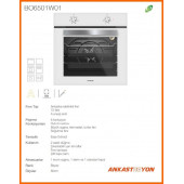 Silverline BO6501W01 S1 Ankastre Fırın Beyaz - 2