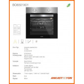 Silverline BO6501X01 S1 Ankastre Fırın inox - 2