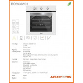 Silverline BO6503W01 S3 Ankastre Fırın Beyaz - 2