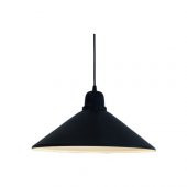 MYLİGHTS  RETRO  METAL SARKIT AVİZE 37 CM  SİYAH  İÇİ BEYAZ thumbnail 2