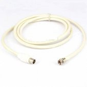 Pressherz 1.5metre F Konnektörlü Erkek Anten Fişli Kablo - 1