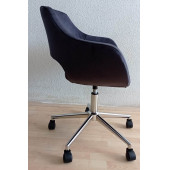 Ofis Koltuğu Krom Metal Ayaklı Döküm Süngerli - 3