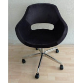 Büro Koltuğu Krom Yıldız Ayaklı Döküm Süngerli thumbnail 3