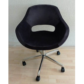 Büro Koltuğu Krom Yıldız Ayaklı Döküm Süngerli thumbnail 4