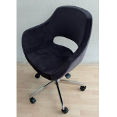 Büro Koltuğu Krom Yıldız Ayaklı Döküm Süngerli thumbnail 7