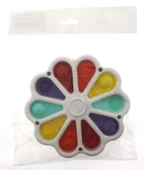Pop It Eğitici Çark İngilizce Sayılar ve Şekiller - 1