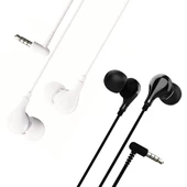 LinkTech E80 Stereo Mikrofonlu 3.5mm Kulak İçi Kablolu Kulaklık - 1