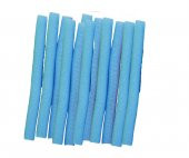 Hair Clips Sosis Bigudi 12 li Mavi 17 cm x 2 cm - 1
