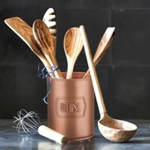 THE MİA TEZGAH ÜZERİ KAŞIKLIK 13x11 CM BAKIR thumbnail 2