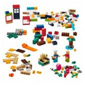 Çocuk Lego Seti 201 Parça Çok Renkli MeridyenDukkan Eğitici Oyuncak - 1