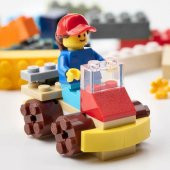 Çocuk Lego Seti 201 Parça Çok Renkli MeridyenDukkan Eğitici Oyuncak - 3