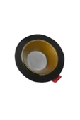 Erk Led Dekoratif Yuvarlak Siyah - Gold Spot Kasası - 1