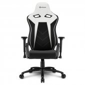 Sharkoon Elbrus 3 Oyuncu Koltuğu Siyah Beyaz - 1