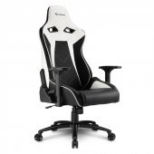 Sharkoon Elbrus 3 Oyuncu Koltuğu Siyah Beyaz - 3