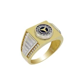 Altın Erkek Yüzük T001018 - 1