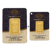 15 Gram (10+5) Külçe Altın 24 Ayar - 1