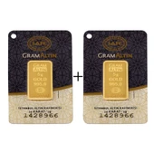 10 Gr (5+5) Külçe Altın IAR 24 Ayar - 2