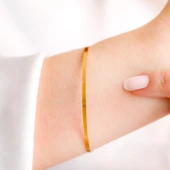 5 gr(gram) 22 Ayar Kibrit Çöpü Bilezik - 2