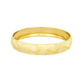 13 gr(gram) 12 mm 22 Ayar İşçiliksiz Şarnelli Bilezik TBC0013 - 1