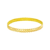 30 gr(gram) 22 Ayar İşçiliksiz Başak Bilezik - 1