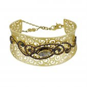 Altın Kelepçe Bilezik T016113 - 1