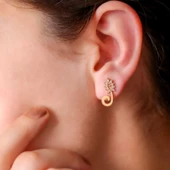 Altın Küpe T021864 - 2