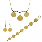 Altın Üçlü Set T008118 - 1