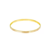 10 gr(gram) 22 Ayar İşçiliksiz Bilezik - 1