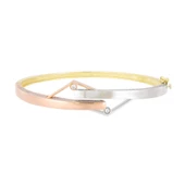 Altın Kelepçe Bilezik T034549 - 1