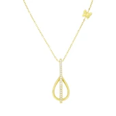 Taşlı Altın Kolye T031505 thumbnail 1