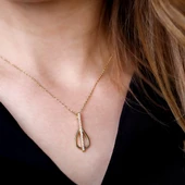 Taşlı Altın Kolye T031505 thumbnail 2