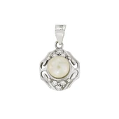 Altın İncili Kolye Ucu T011343 - 1