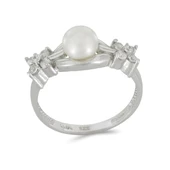 Altın İnci Yüzük T007608 - 1