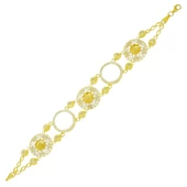 Çeyrekli Altın Bileklik T048601 - 1