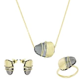 Altın Üçlü Set T036986 - 1