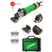 Snaiker Alman 4500 W Metal Şanzuman Bakır Sargılı Koyun Keçi Kırkma Kırpma Makinesi + 2 Yedek Bıçak Hediyeli - 1