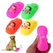 Bobo Köpek Oyuncak Öten Terlik 10 cm - 1