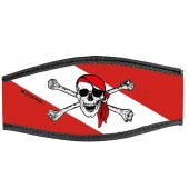 BESTDIVERS Maske Arkalığı JOLLY ROGER Neopren, Velkrolu - 1