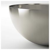 Servis,Salata Kasesi IKEA Paslanmaz Çelik MeridyenDukkan 28 cm Kase Sunum,Derin - 3